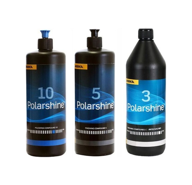Mirka 10 İnce Pasta 5 Hare Ve 3 Boya Koruyucu Wax 1 Lt