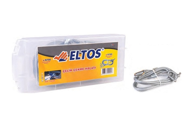 Eltos Çelik Çekme Halatı 6-8 MM 3.5 M