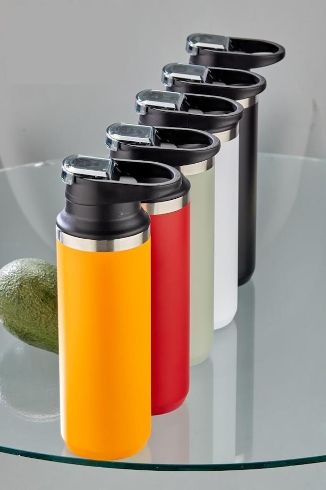 Cooker Yk1036 Paslanmaz Çelik 500 Ml Bardak Termos Kırmızı Kırmızı