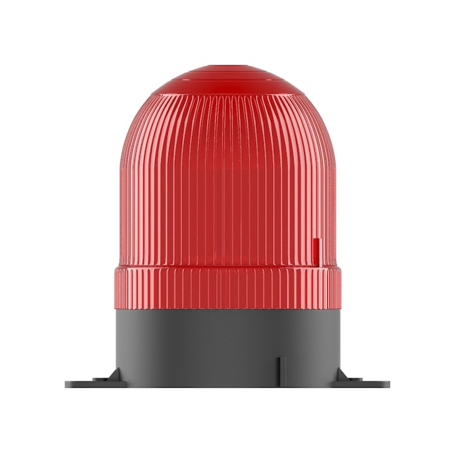 Mesan Ø70 300 Seri Reflektörlü Led Multifonksiyon Taban Montaj Lamba Kırmızı 110-220vac Ms 350.1.110-220vac