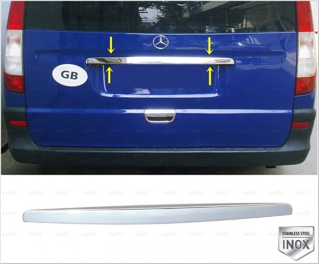 M. Benz Vito W639 Krom Bagaj Çıtası 2003-2014 P. Çelik