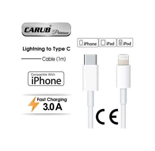 Hızlı Sarj Cihazı 3,0a Usb-type-c 1 Mt Kablolu