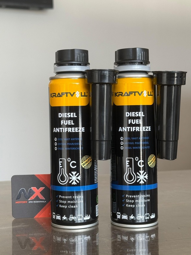 2 Adet Mazot Donma Önleyici Yakıt Antifrizi 300 Ml Set