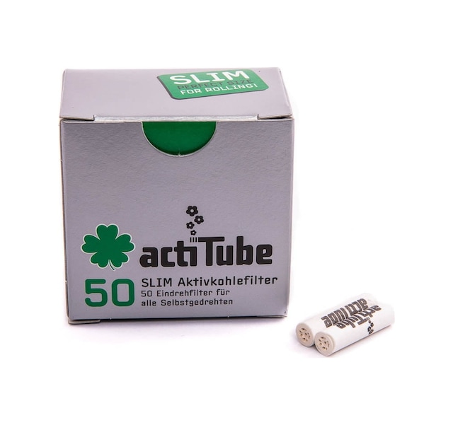 Actitube 7mm Kömürlü Pipo Filtresi 50 Adet 339950