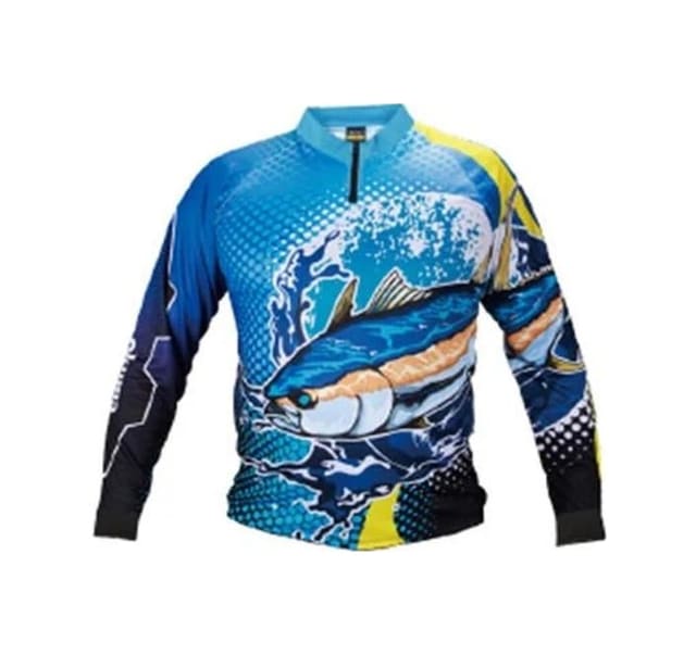 Bkk Okuma Tuna Fishing Jersey Çok Renkli