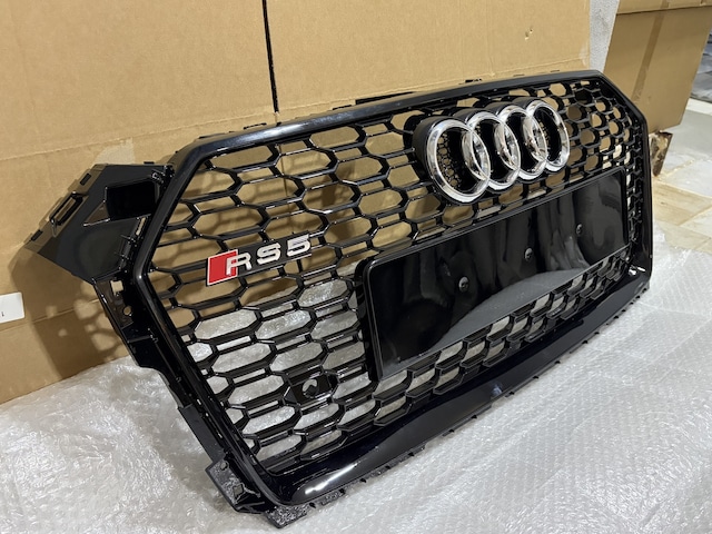 Hdm Audi A5 Rs5 Ön Panjur Piano Black 2017-2019 Arası Uyumlu