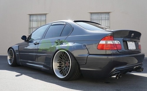 Bmw E46 Cls Spoiler Spoyler Piano Black Plastik
