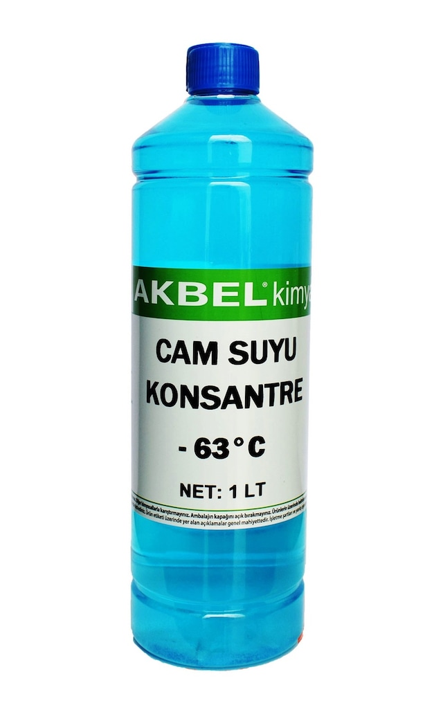 Akbel - 63 Derece Cam Suyu Antifrizli 1 L