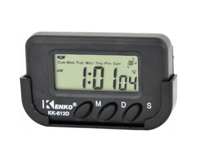 Kenko Dijital Küçük Masa-Araba Saati-Alarm-Kronometre N11.2359