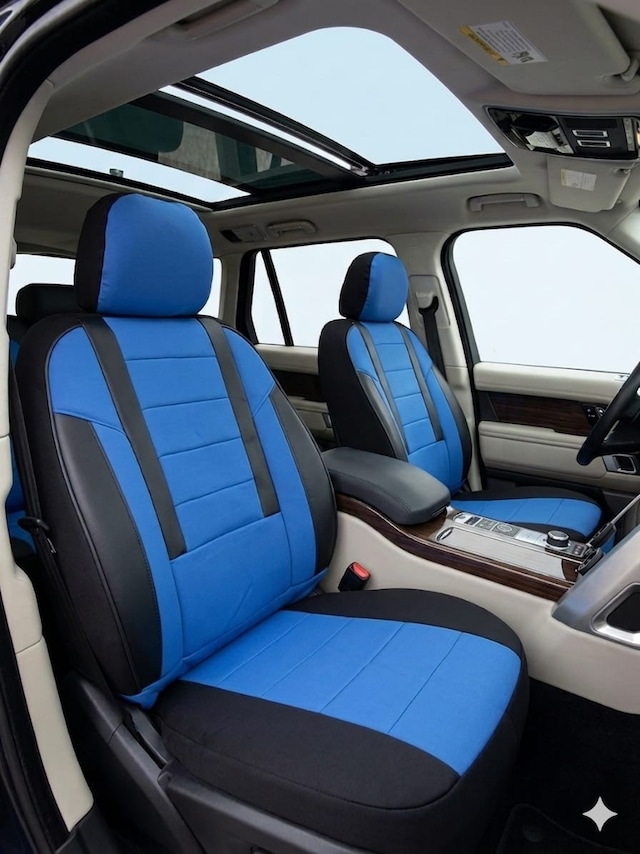 Veloce Mavi Serisi Dacia Duster Koltuk Kılıfı Tam Set