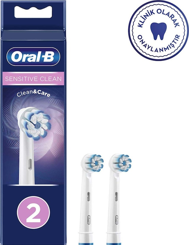 Oral-B Sensitive Clean&Care Diş Fırçası Yedek Başlığı 2'li