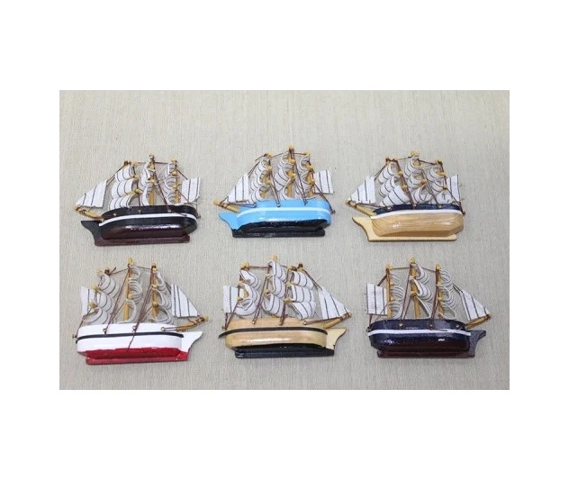 Lb Ahşap Gemi Magnet