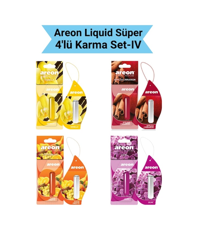 Areon Liquid 5 Ml 4'lü Karma Set-4