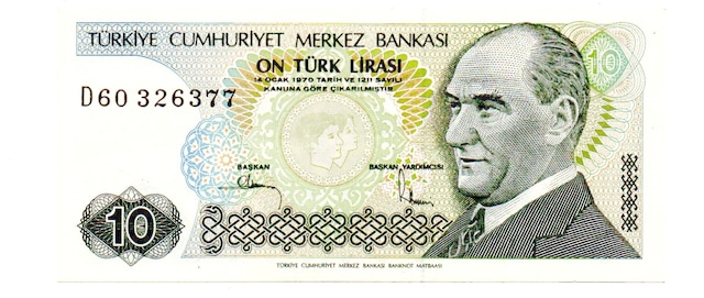 10 Lira 7.emisyon 2.tertip D60 326377 Wb0254