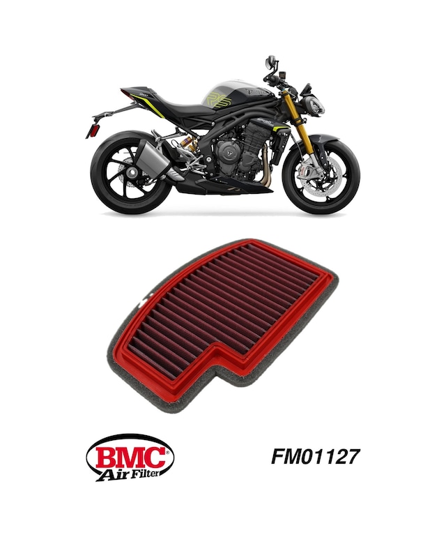 Bmc Fm01127 Triumph Speed Triple 1200 Rs/rr/rx 2021+ Kutu İçi Performans Hava Filtresi