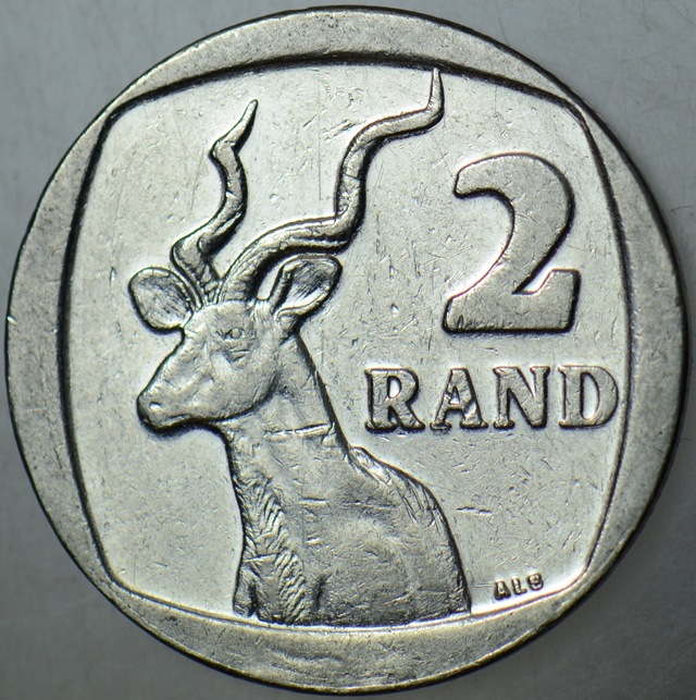 Güney Afrika 2 Rand 2009.
