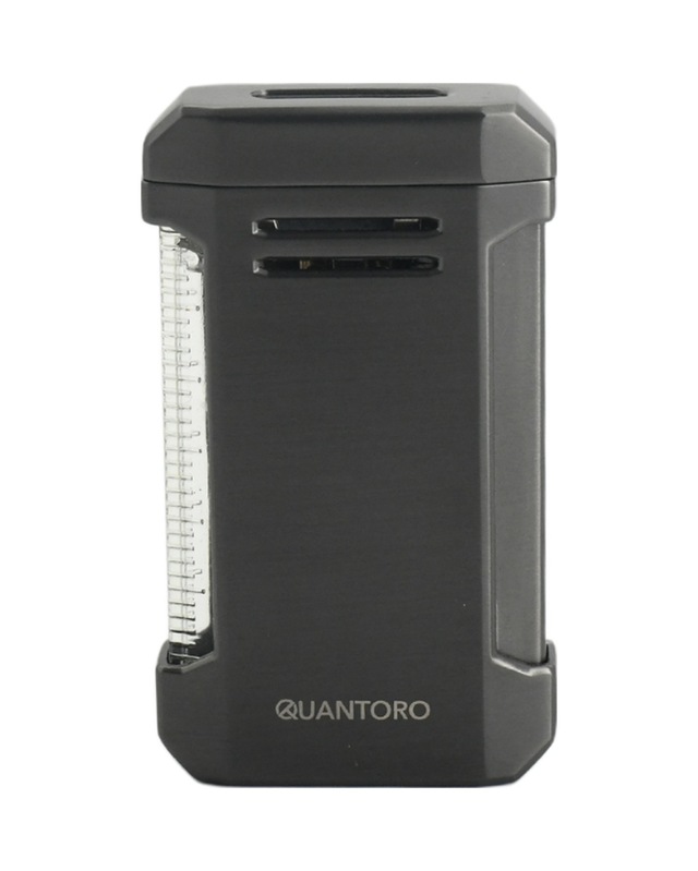 Quantoro Perde Alev Delicili Gunmetal Metal Puro Çakmağı - Trz1105