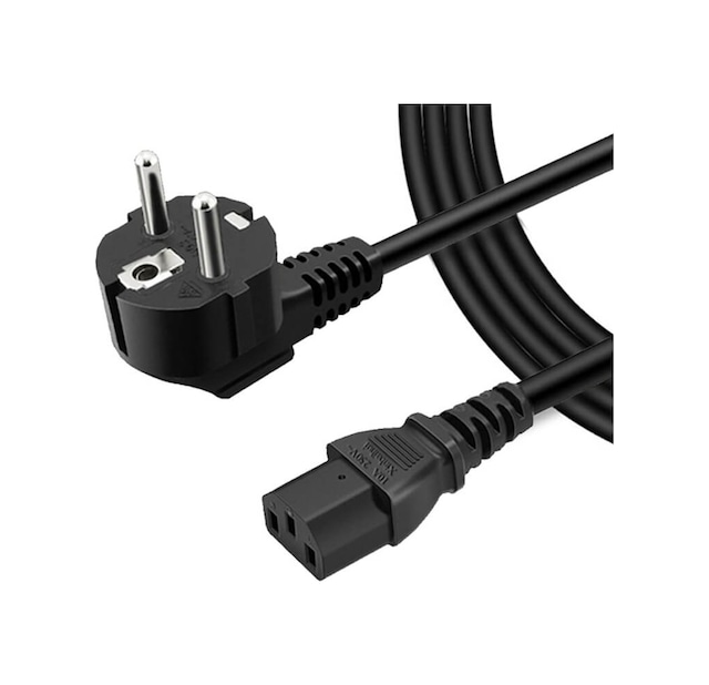 Bilgisayar Pc Kasa Monitör Için Power Güç Kablosu 3 Metre