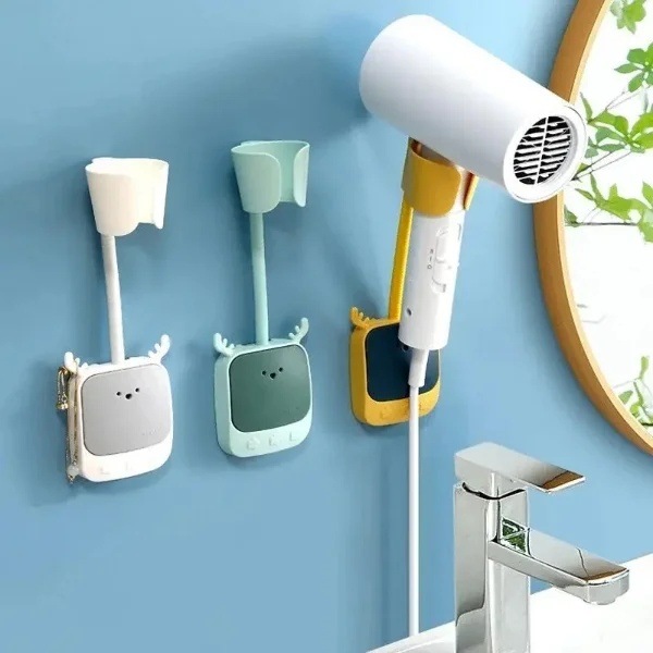 Ers- Geyik Figürlü Fön Makinesi Askı Aparatı