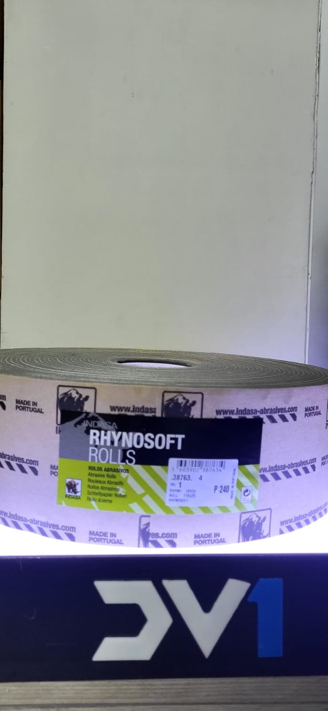 Indesa Rhynosoft Rulo Zımpara 25 Metre Kod:600