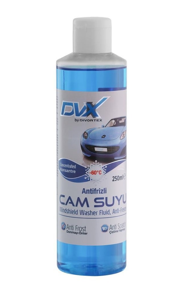 Divortex -60 Derece Konsantre Antifrizli Cam Suyu 250 ML