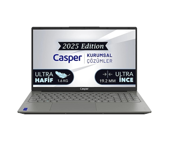 Casper Nirvana X700.7430-8E00T-G-F R7-5800X 8 GB 500 GB SSD 15.6" W11H Dizüstü Bilgisayar