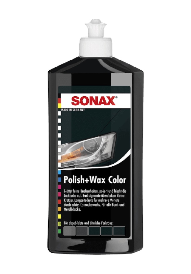 Sonax Renkli Nano Parlatıcı Ve Koruyucu Cila Siyah 250 Ml