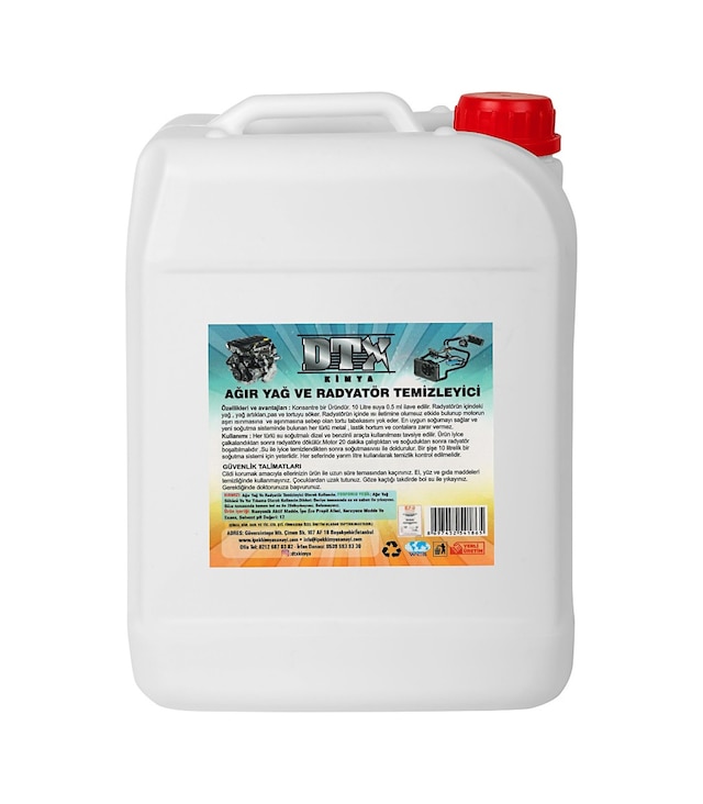 DTX Ağır Yağ Sökücü Konsantre 1/5 5 L