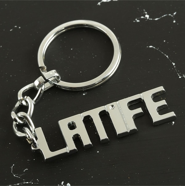 Latife - 134 - - Spt-gld - İsimli Anahtarlık Çok Renkli