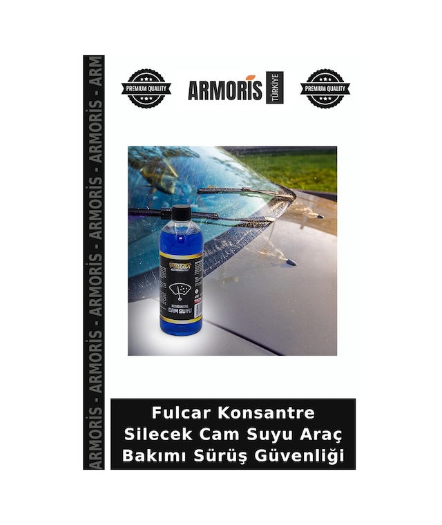 Fulcar Konsantre Silecek Cam Suyu Araç Bakımı Sürüş Güvenliği