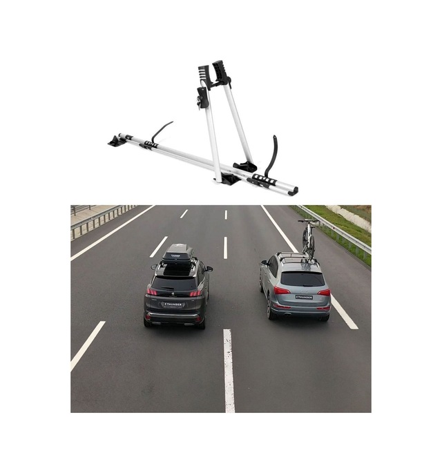 Mercedes-benz Vıto W639 2003-2014 Trx1 Tavan Barı & Bisiklet Taşıma Paketi Gri