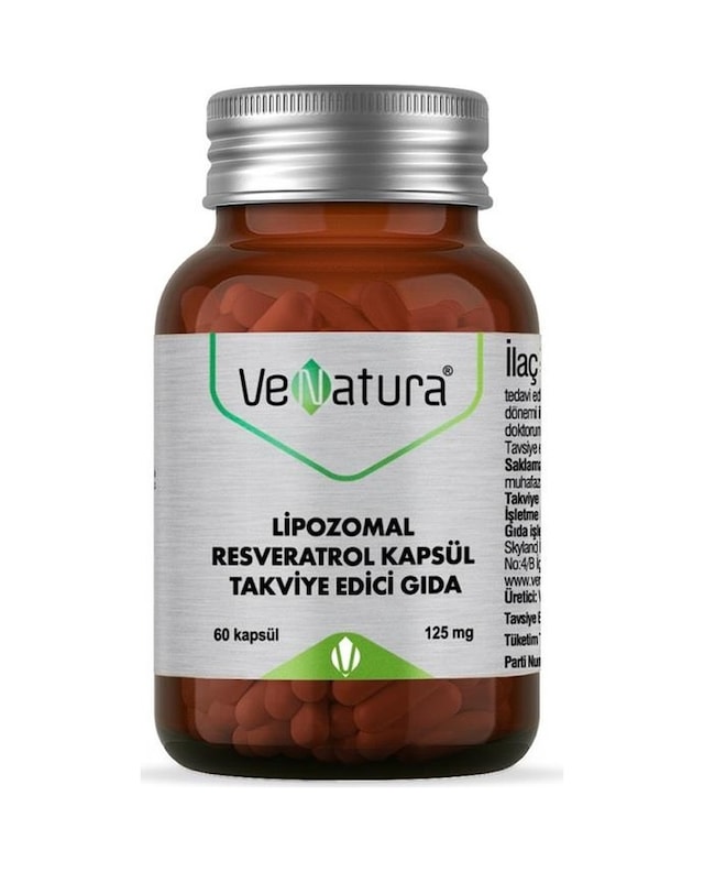 Venatura Lipozomal Resveratrol 60 Kapsül