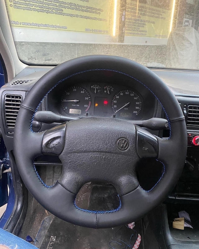 Volkswagen Polo 1998 2000 Araca Özel Direksiyon Kılıfı