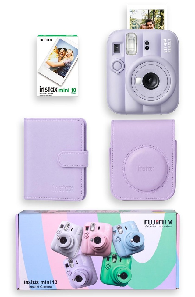 Instax Mini 13 Şipşak Fotoğraf Makinesi + Çanta + Albüm + 10'lu Film Special Box