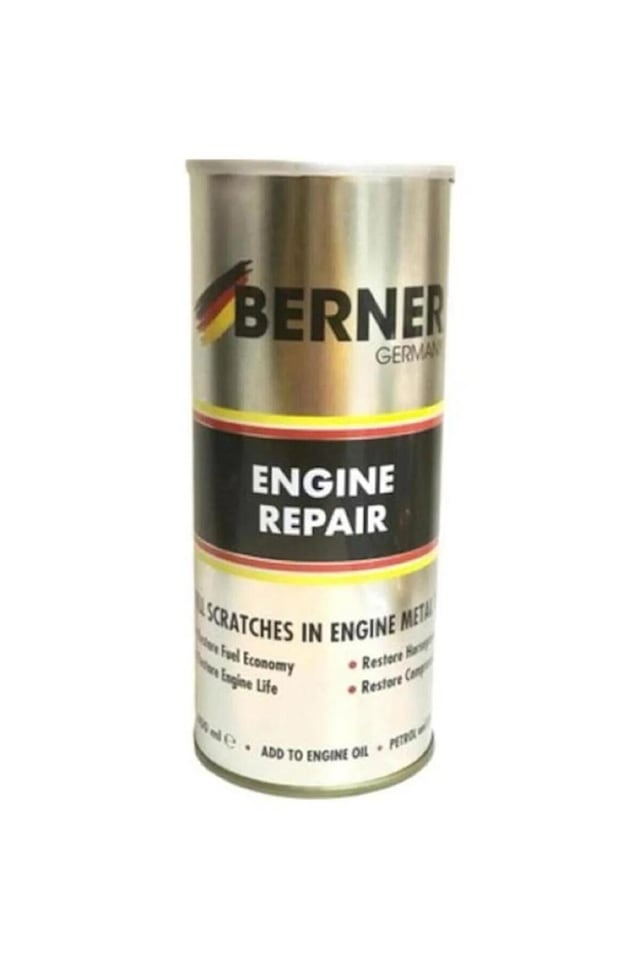 Berner Motor Onarıcı Yağ Katkisi 400 Ml 12 Adet