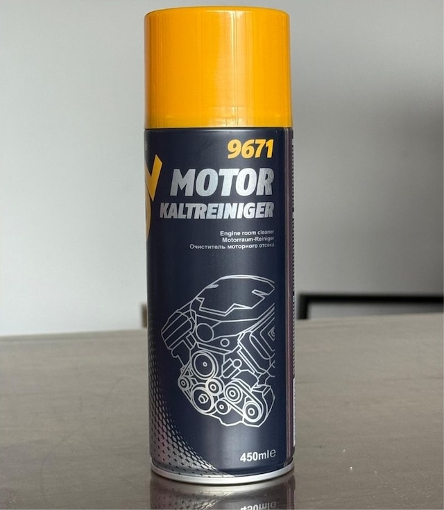 Soğuk Uygulama Ultra Güçlü Motor Temizleme Spreyi Mannol Motor Kaltreiniger 450 Ml