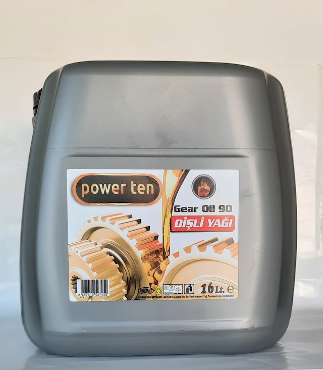 Powerten 90 Numara Dişli Yağı 16 Litre