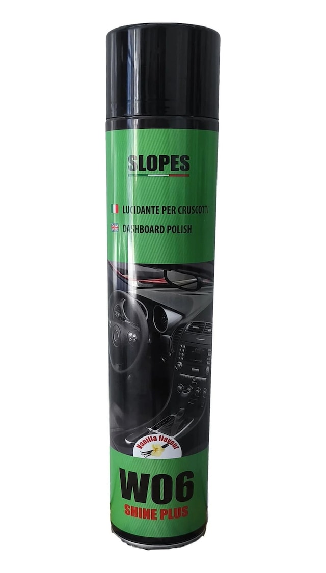 Slopes W06 Shine Plus Torpido Parlatıcı Sprey Vanilya Kokulu 750ml.