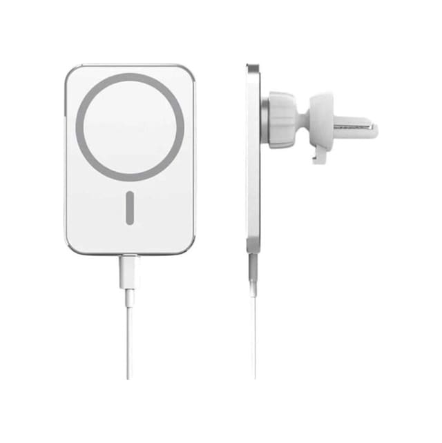 Kablosuz Şarj Aleti Magsafe Araç Içi Manyetik Şarj 15w Ios Uyumlu