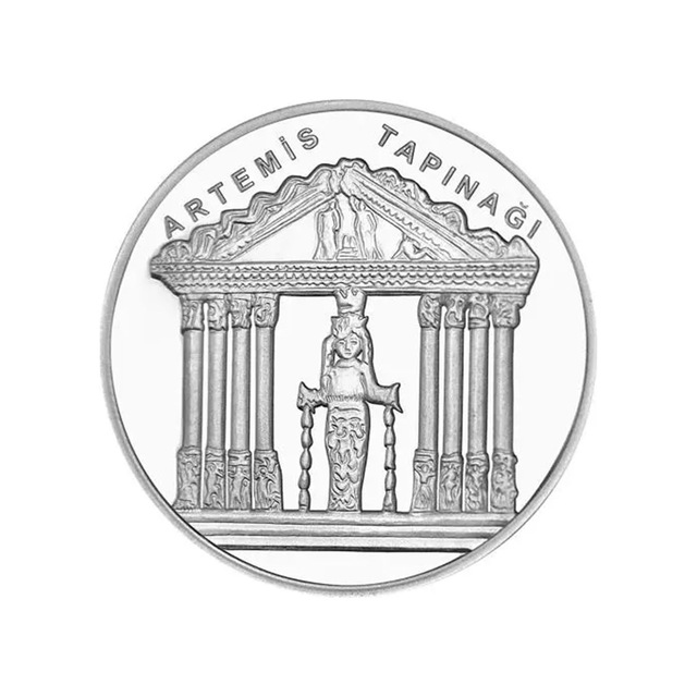 Agakulche Artemis Tapınağı Gümüş Sikke Coin