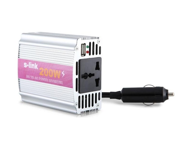 S-link Sl-200w 200w Çakmaktan Power Inverter