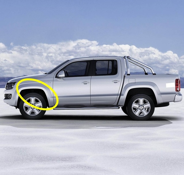Vw Amarok 2010-2012 Sol Ön Çamurluk Dodik Üst Parça 2h7853717b
