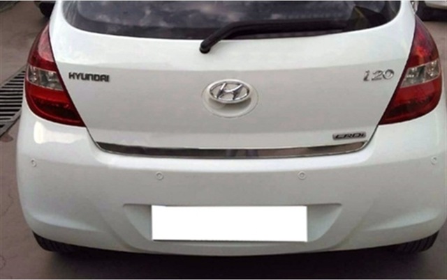 Woc Chrome Hyundai I20 Krom Bagaj Alt Çıta 2008-2014 Paslanmaz Çe