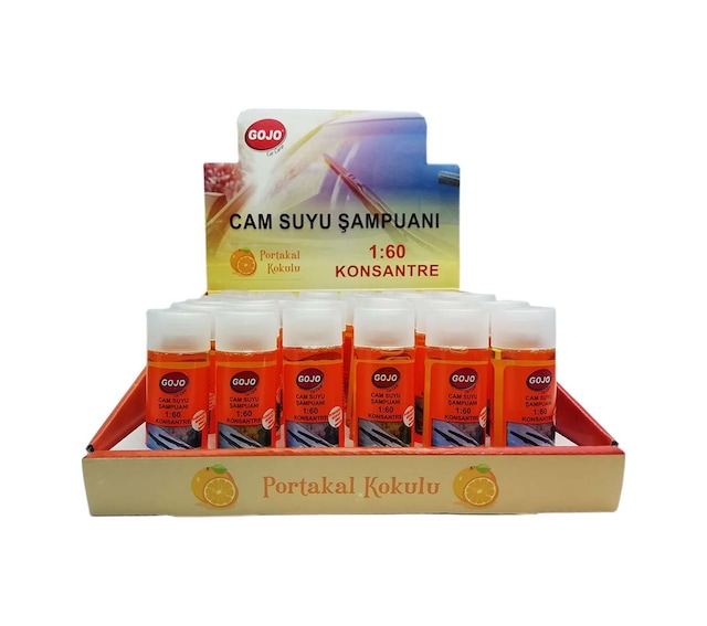Gojo Cam Suyu Şampuanı 1:60 Konsantre 36 'Lı Paket