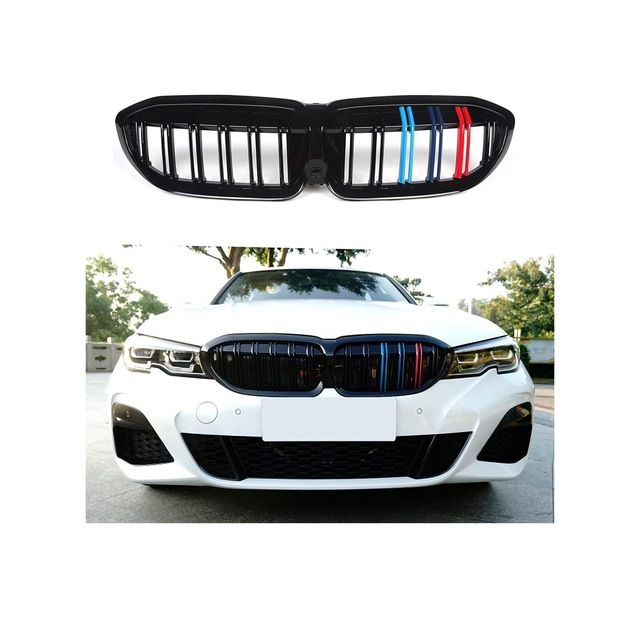 Bmw G20 Ön Panjur Böbrek M Şeritli Renkli 2019+