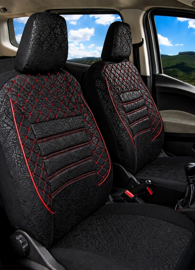 Tofaş Kartal Uyumlu Oto Koltuk Kılıfı Gofraj Kumaş - Tam Set 86371259