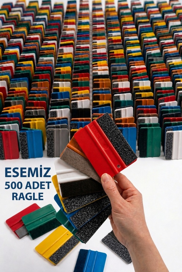 Keçeli Ragle Folyo Cam Filmi Duvar Kağıdı Ppf Raglesi Çizmez Kabarcık Bırakmaz 500adet