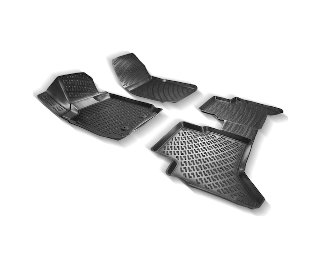 Seat İbiza III 2002-2008 3D Havuzlu Siyah Paspas Seti