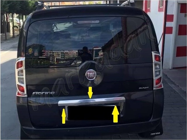 Db Chrome Fiat Fiorino Krom Bagaj Çıtası 2008-2016 Tek Kapı P.Çel
