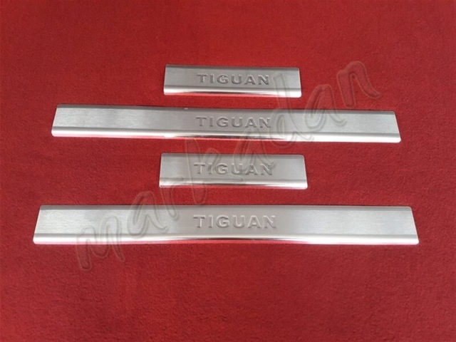 Db Chrome Vw Tiguan Krom Kapı Eşiği 2015 Sonrası 4 Parça Paslanma N11.7401